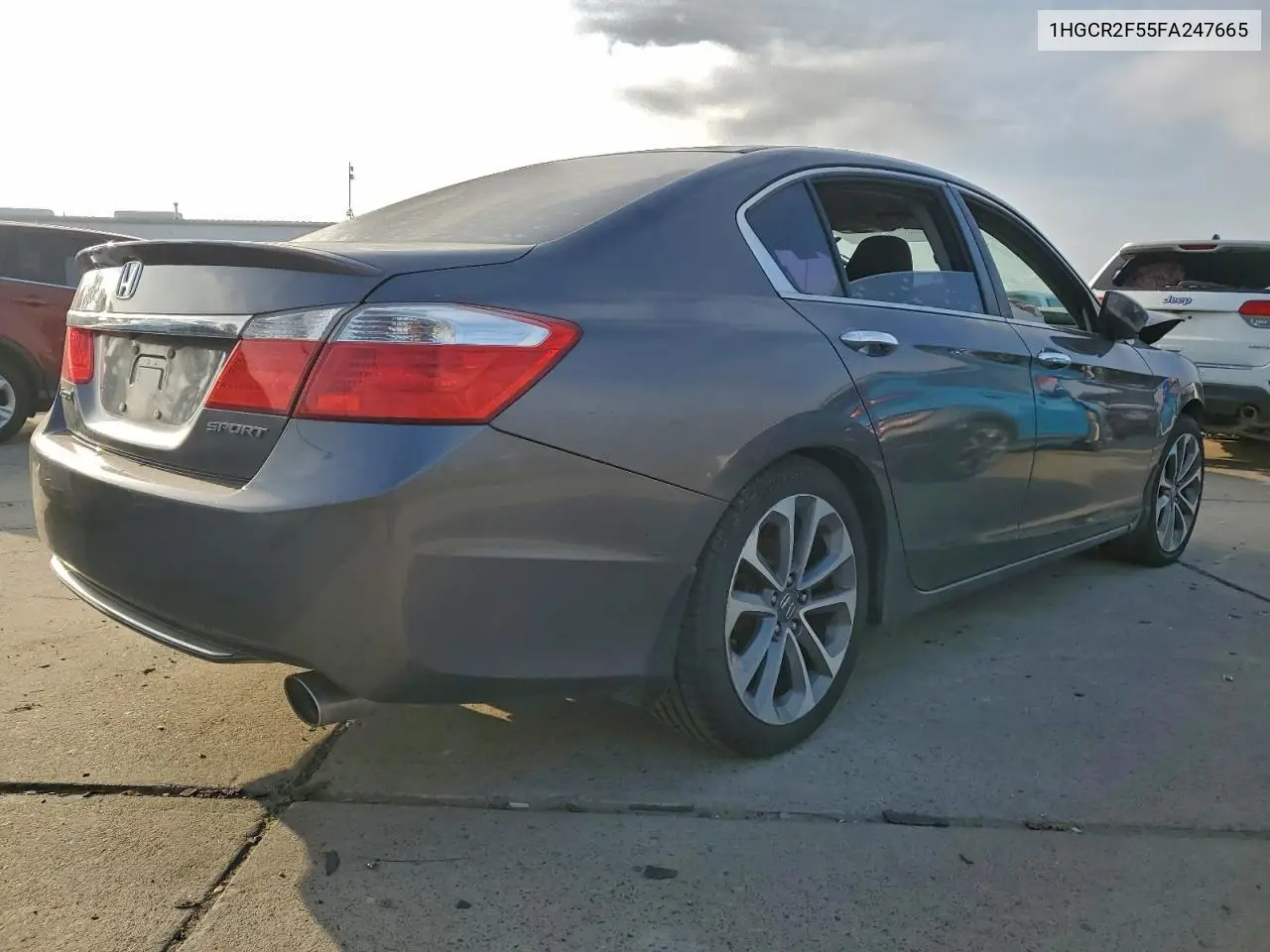 1HGCR2F55FA247665 2015 Honda Accord Sport