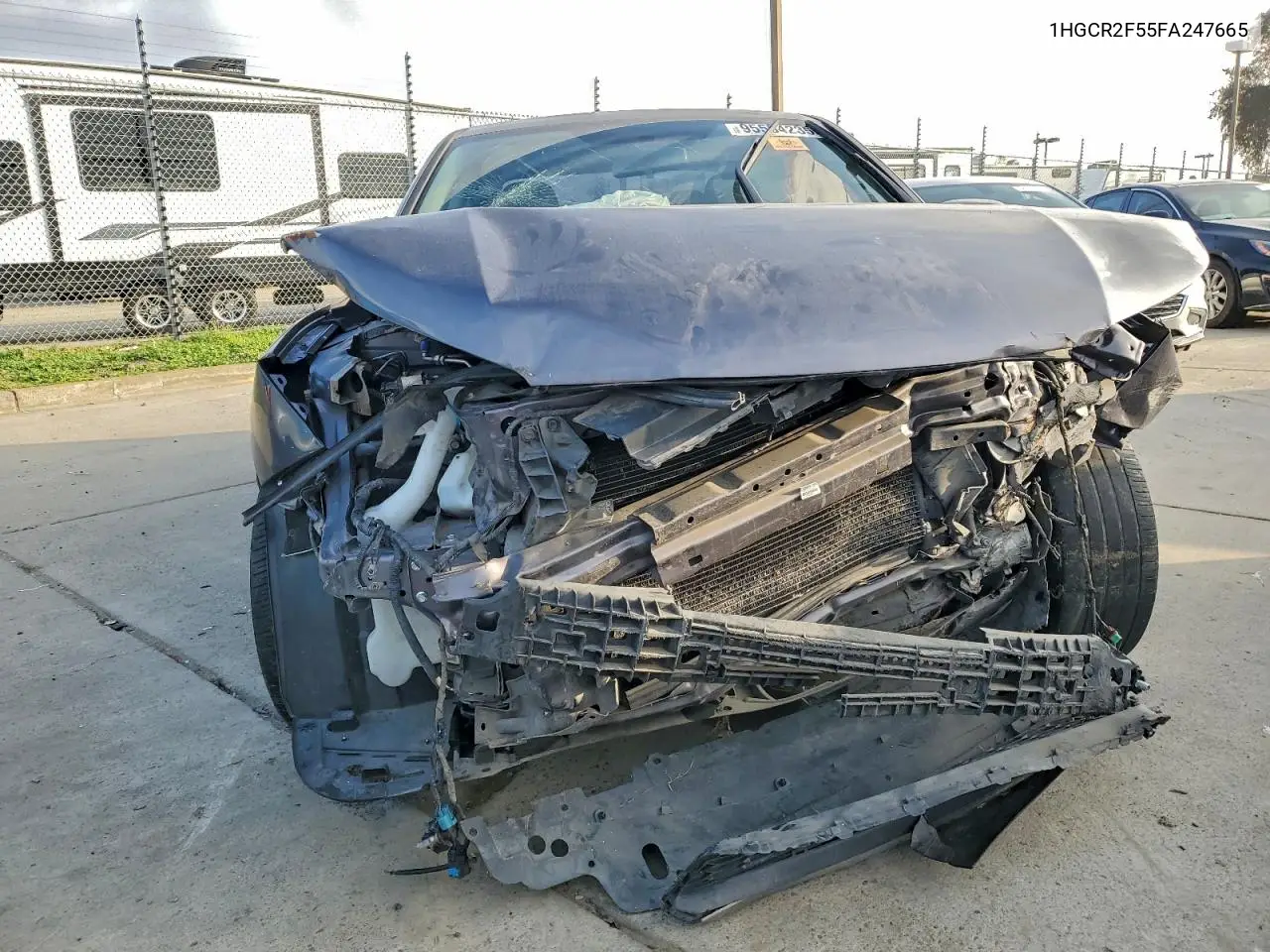 1HGCR2F55FA247665 2015 Honda Accord Sport
