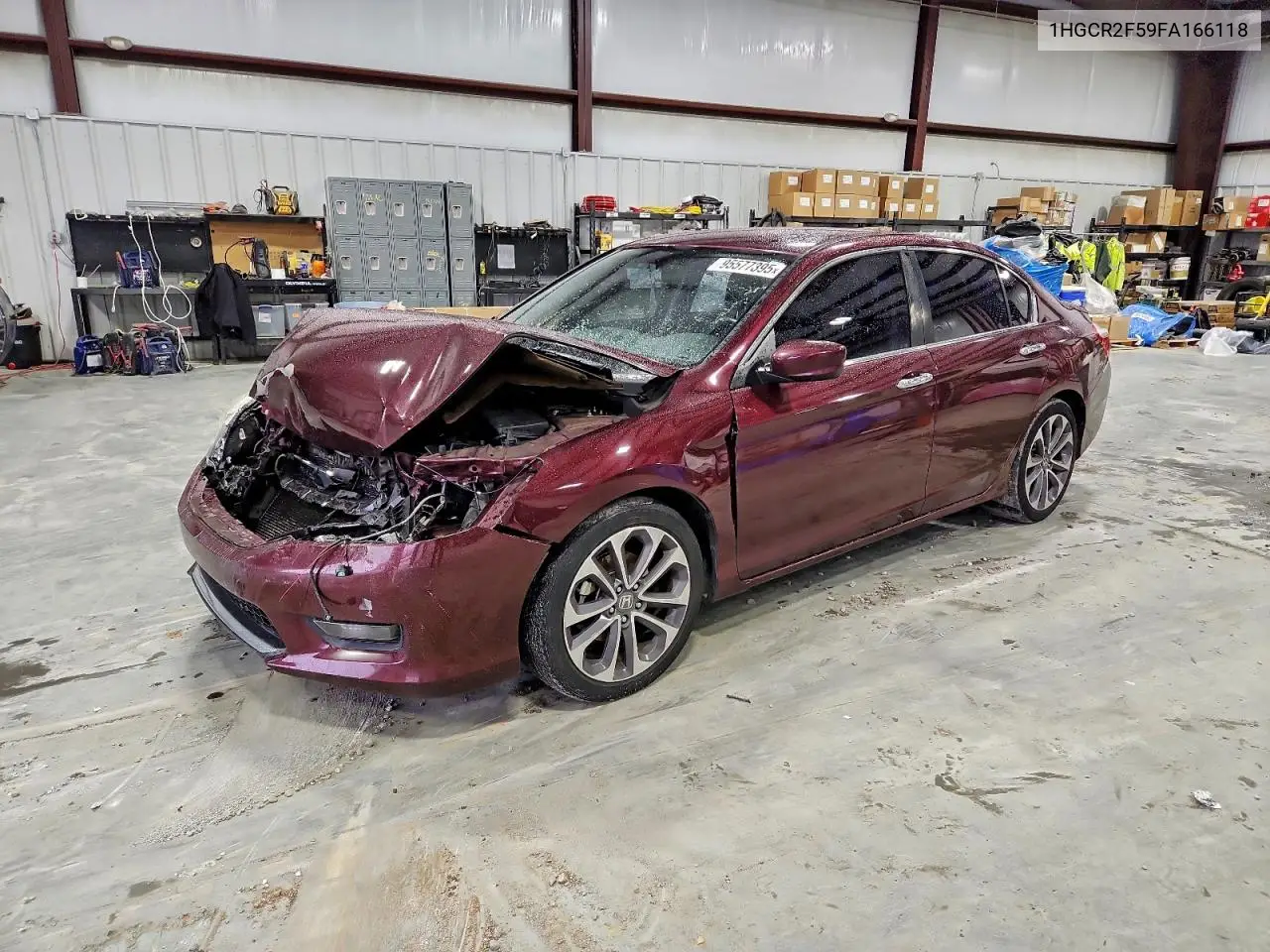 1HGCR2F59FA166118 2015 Honda Accord Sport