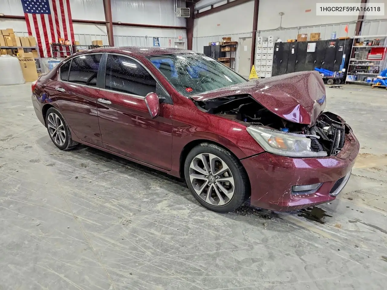 1HGCR2F59FA166118 2015 Honda Accord Sport