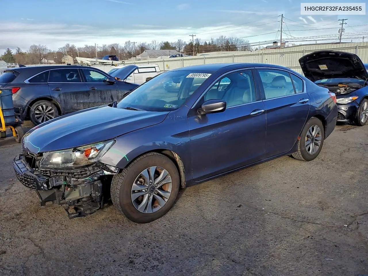 1HGCR2F32FA235455 2015 Honda Accord Lx