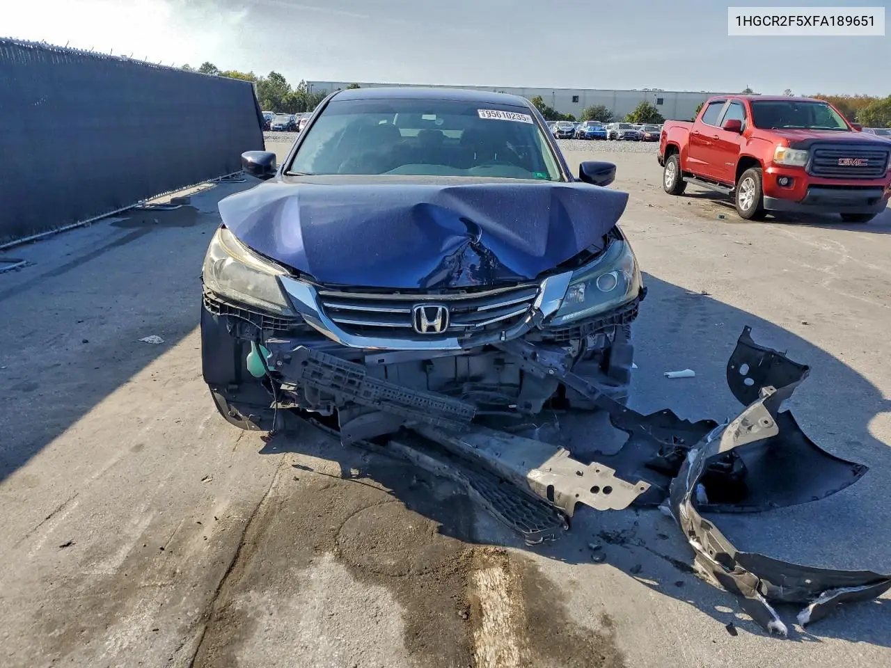 1HGCR2F5XFA189651 2015 Honda Accord Sport