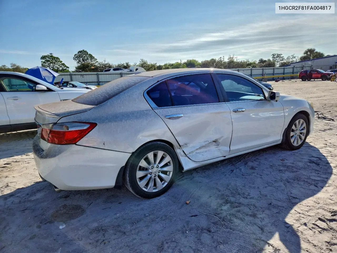 1HGCR2F81FA004817 2015 Honda Accord Exl