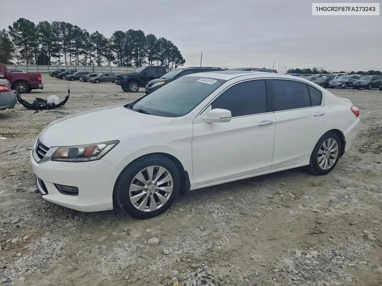 1HGCR2F87FA273243 2015 Honda Accord Exl