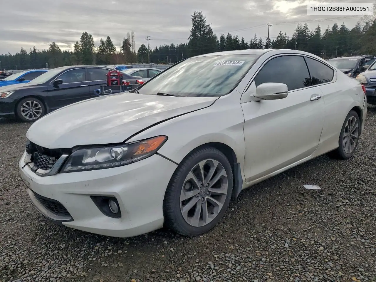 1HGCT2B88FA000951 2015 Honda Accord Exl