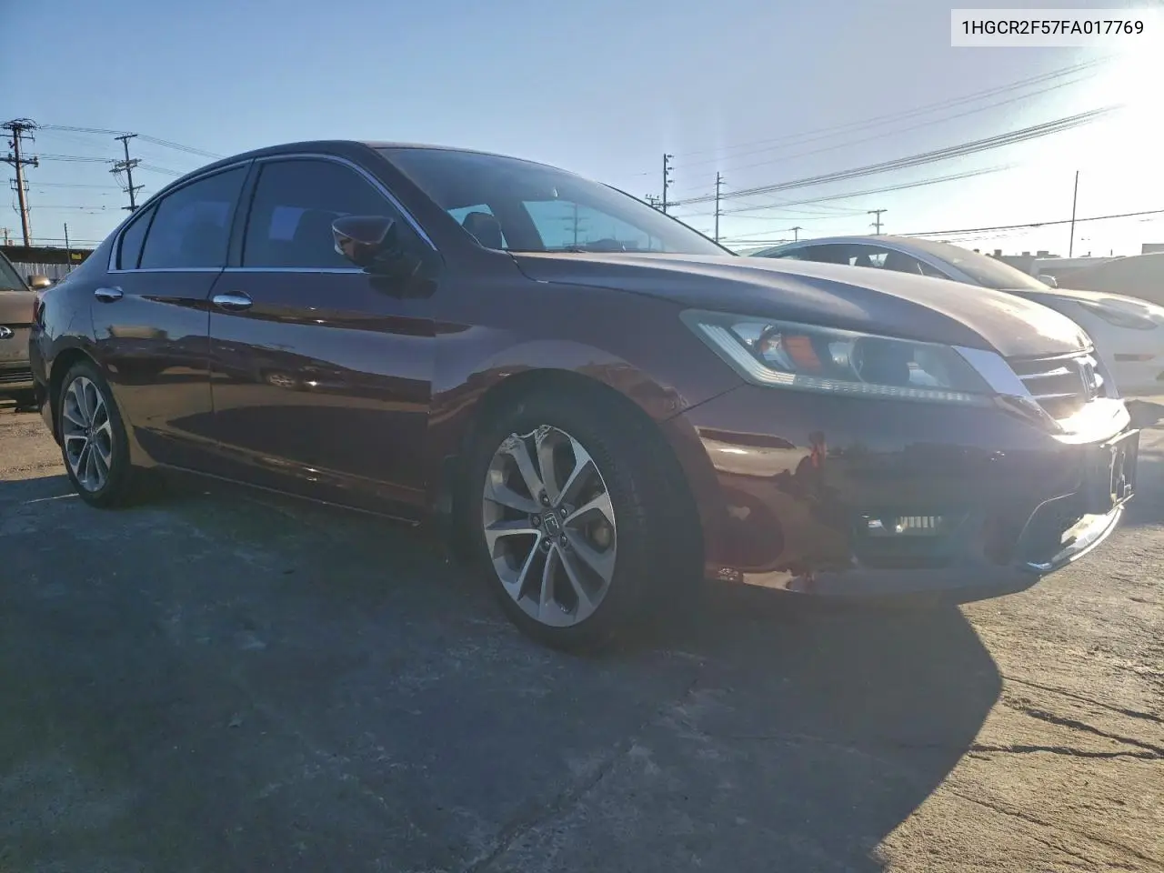 1HGCR2F57FA017769 2015 Honda Accord Sport