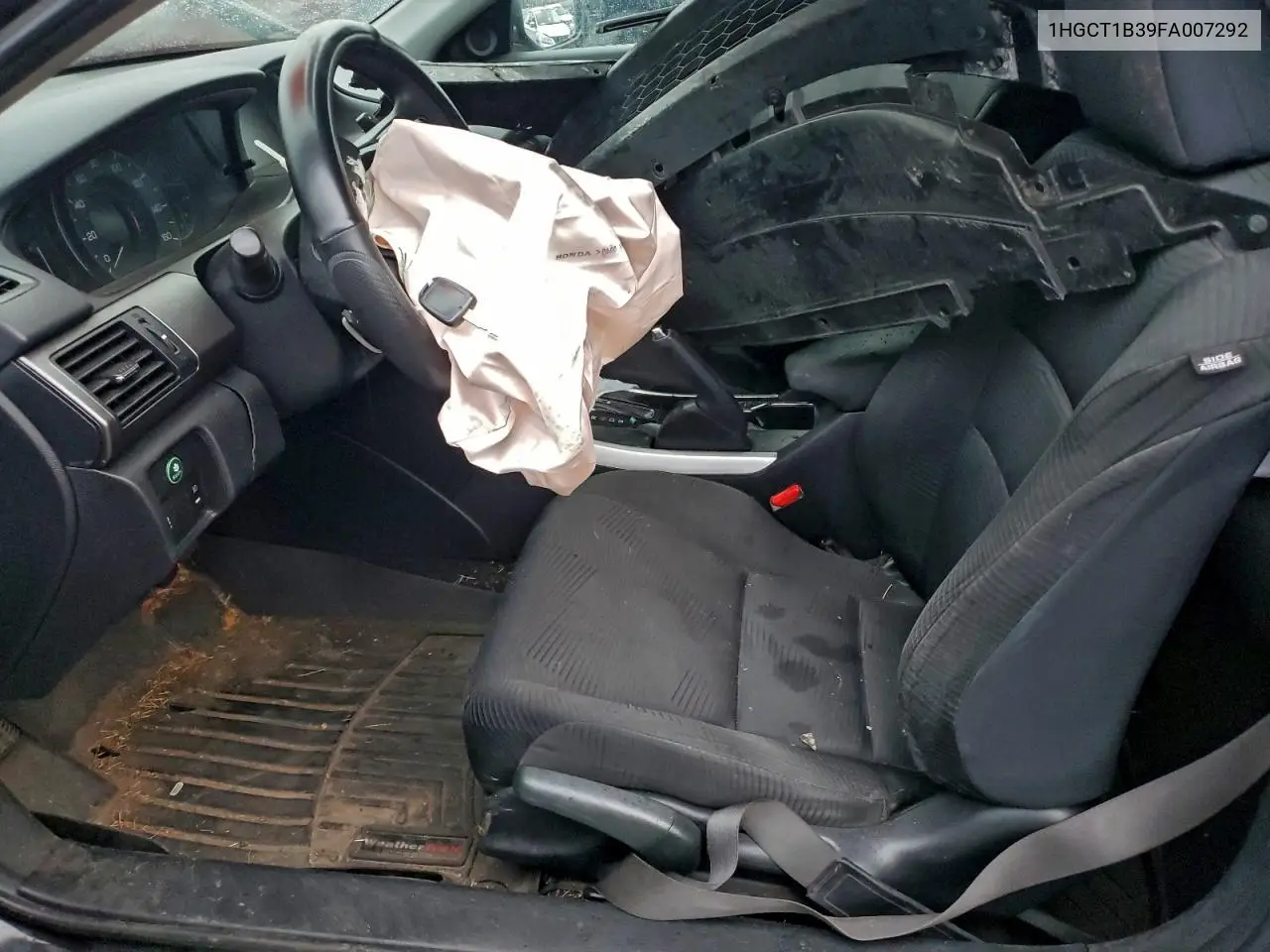 1HGCT1B39FA007292 2015 Honda Accord Lx-S
