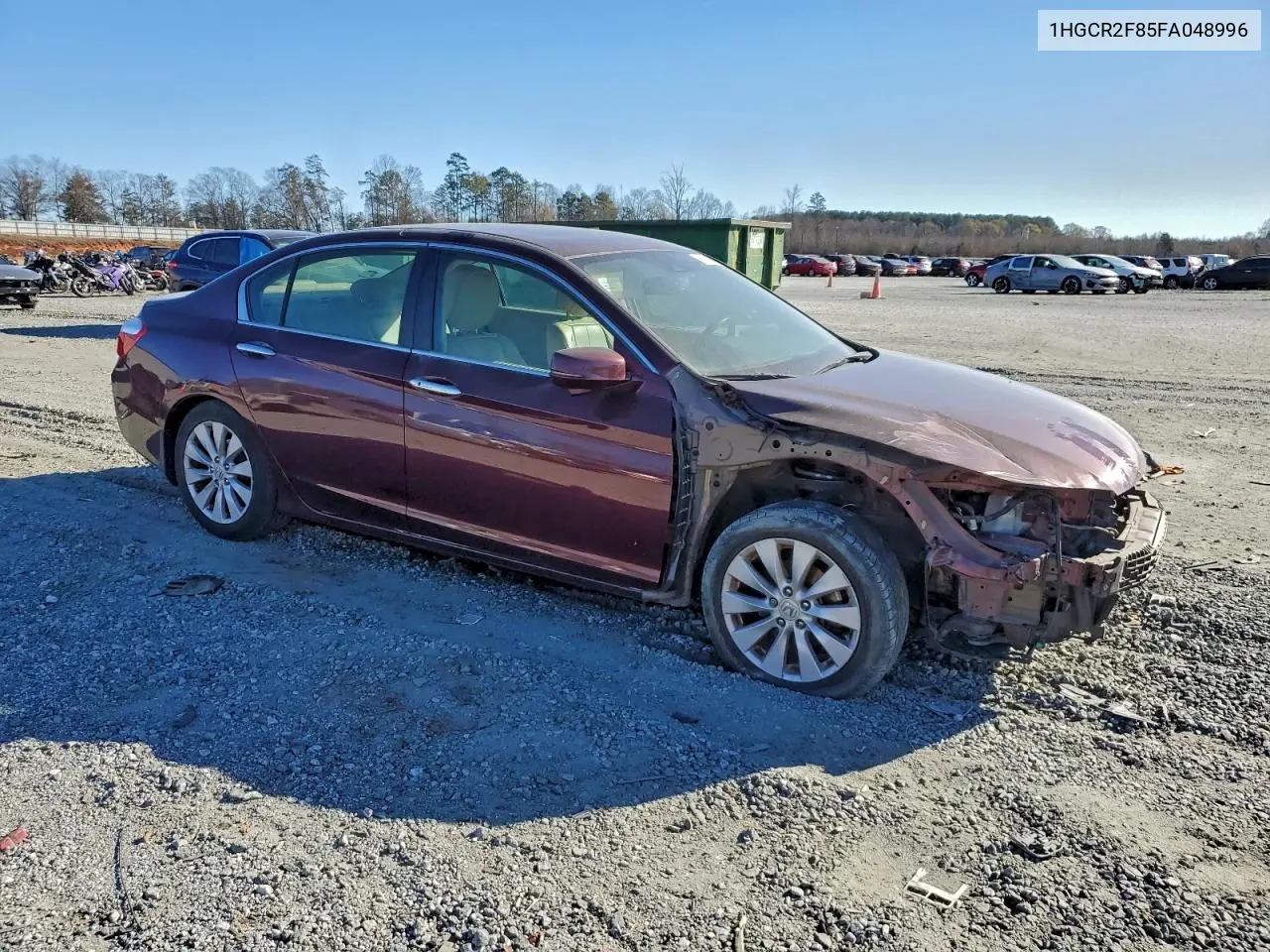 1HGCR2F85FA048996 2015 Honda Accord Exl