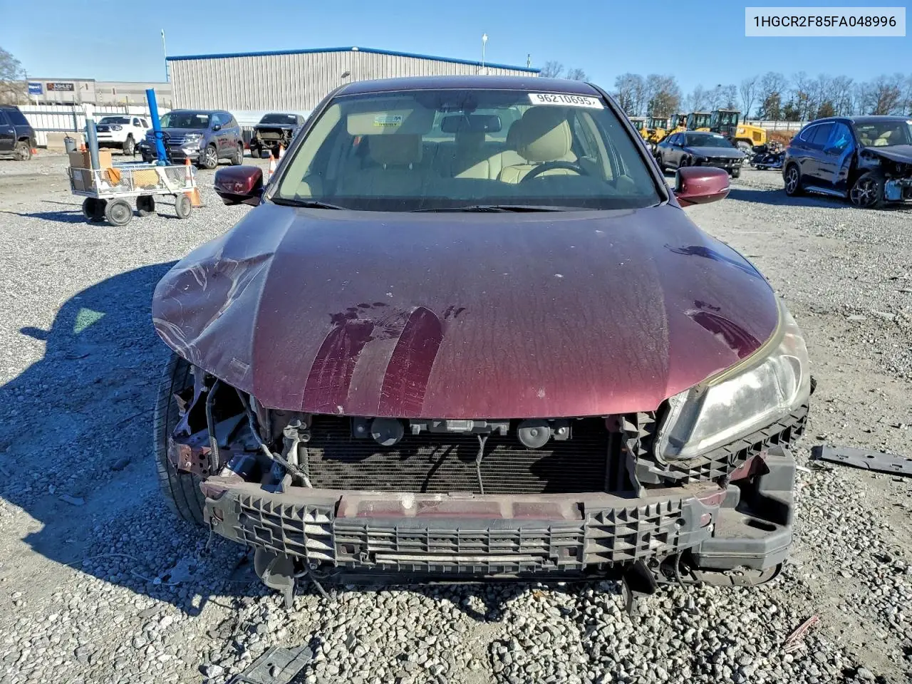 1HGCR2F85FA048996 2015 Honda Accord Exl