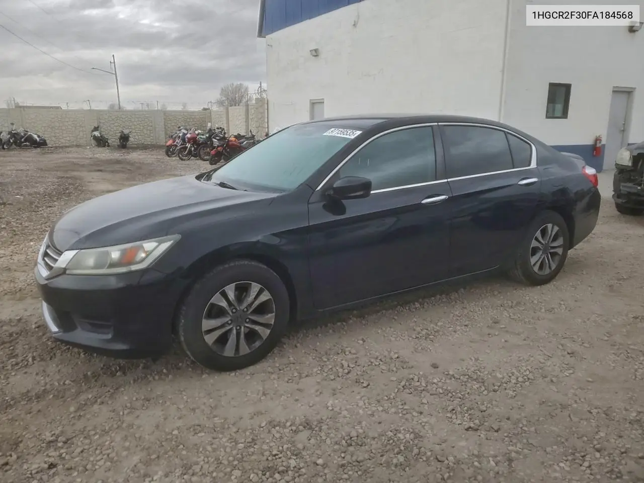 1HGCR2F30FA184568 2015 Honda Accord Lx
