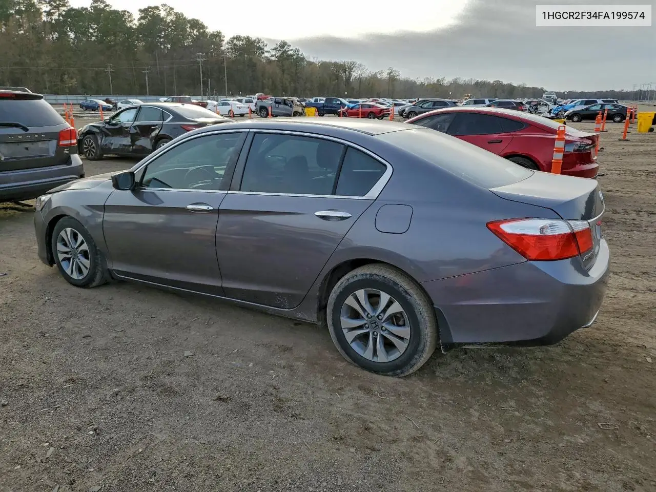 1HGCR2F34FA199574 2015 Honda Accord Lx