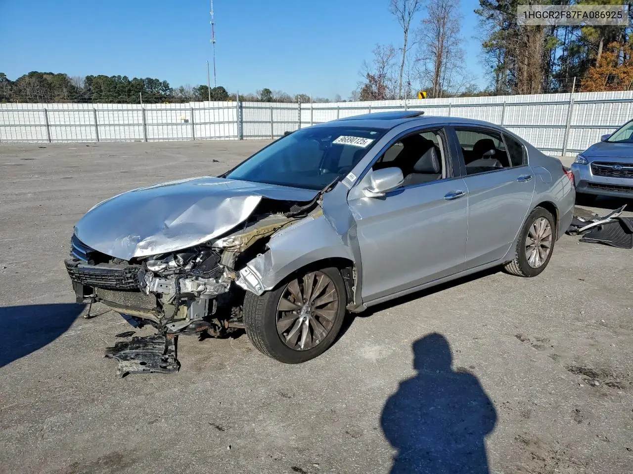 1HGCR2F87FA086925 2015 Honda Accord Exl
