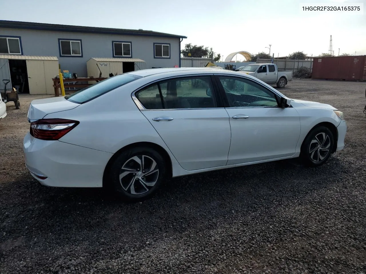 2016 Honda Accord Lx VIN: 1HGCR2F32GA165375 Lot: 57709444