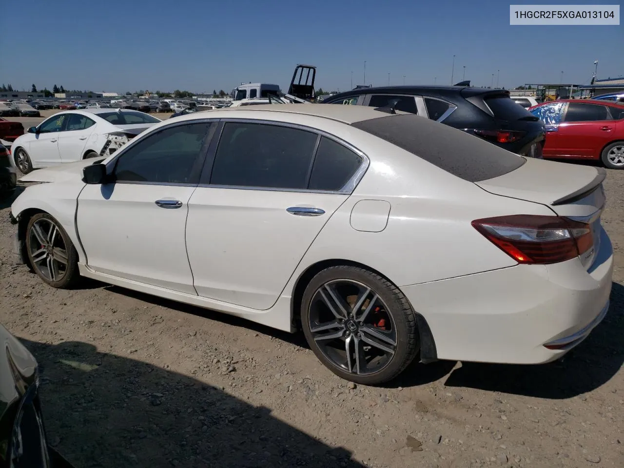 1HGCR2F5XGA013104 2016 Honda Accord Sport