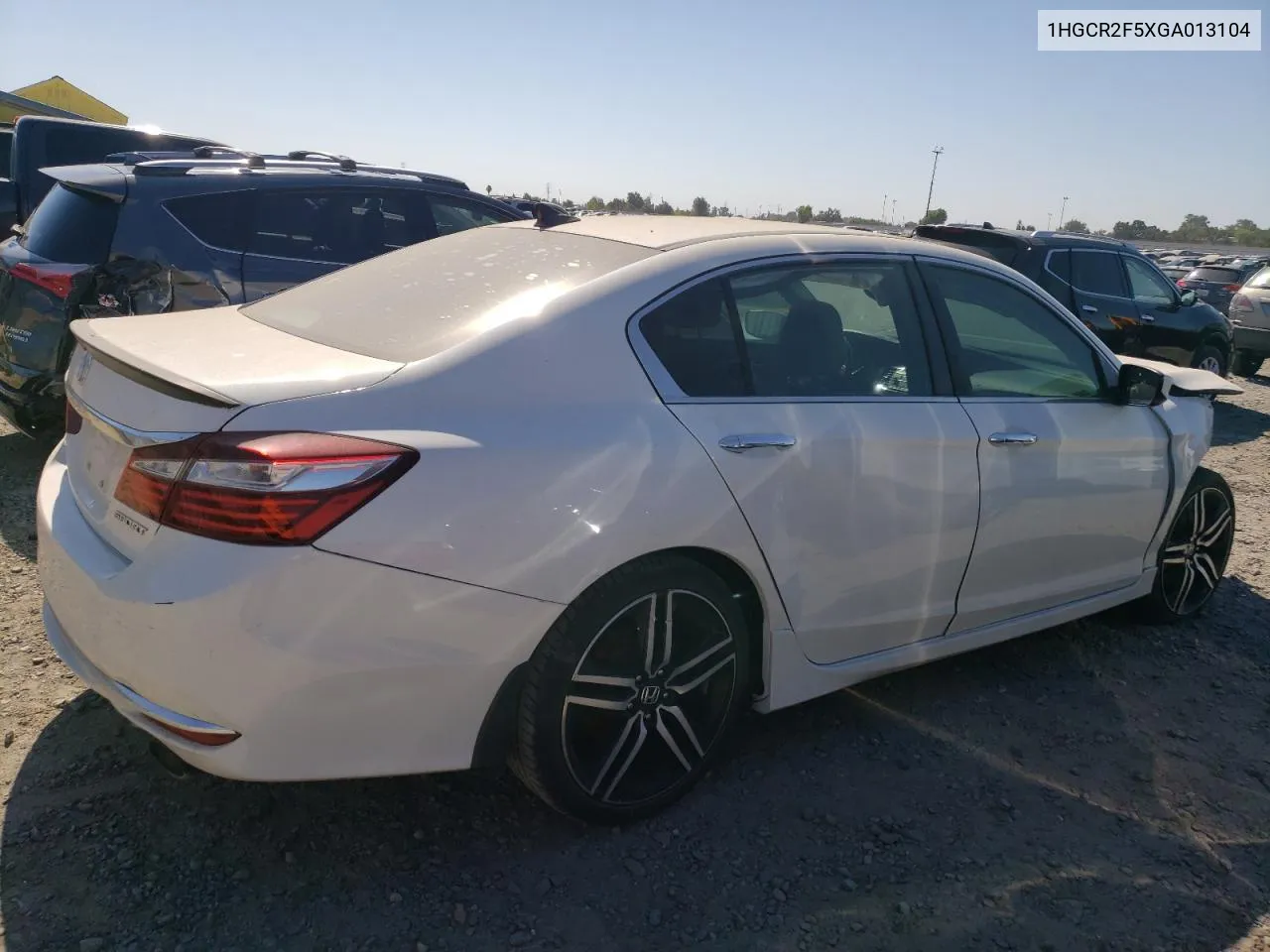 1HGCR2F5XGA013104 2016 Honda Accord Sport