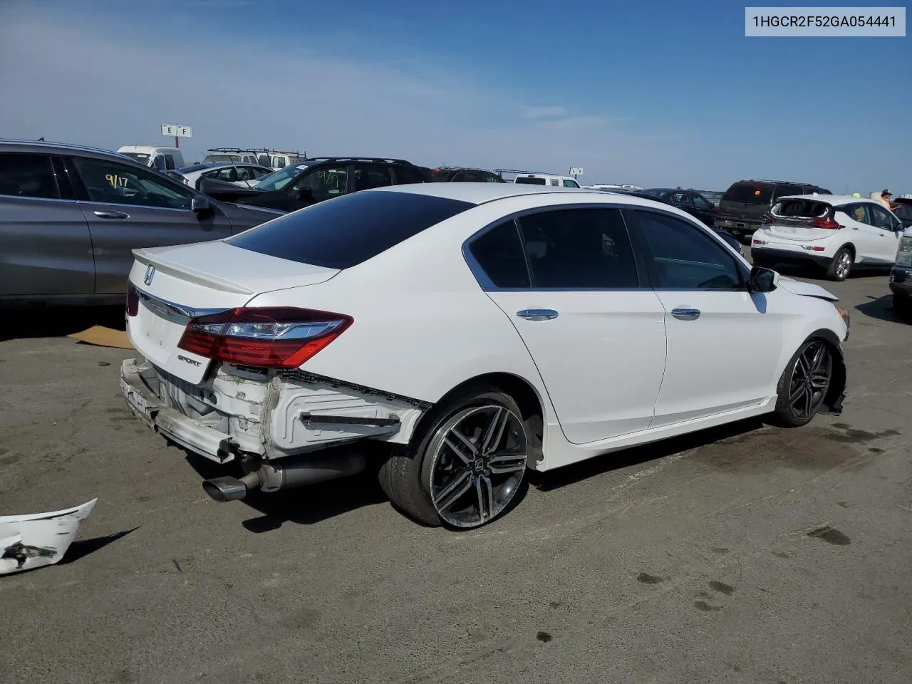 2016 Honda Accord Sport VIN: 1HGCR2F52GA054441 Lot: 71736124