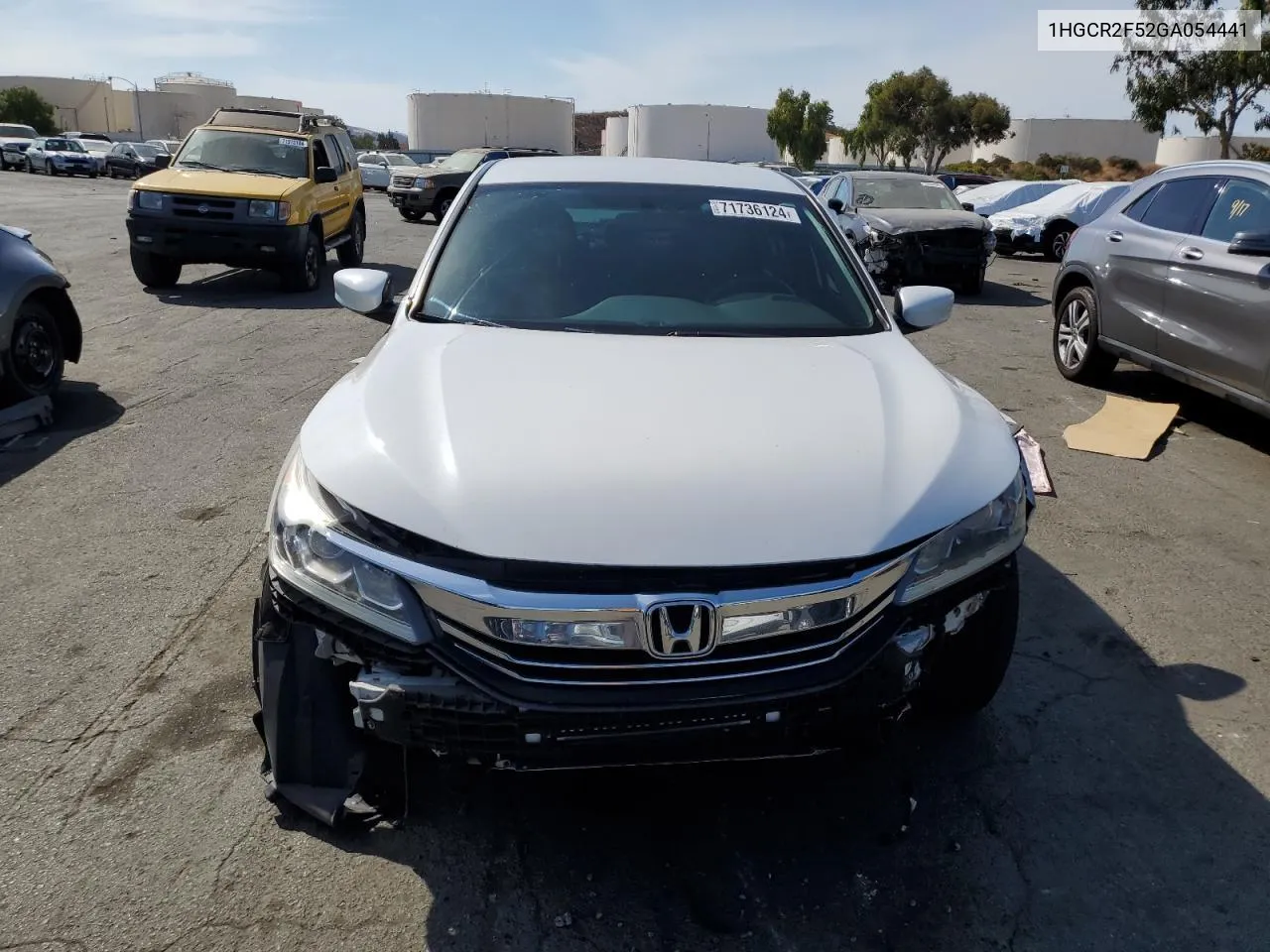 2016 Honda Accord Sport VIN: 1HGCR2F52GA054441 Lot: 71736124