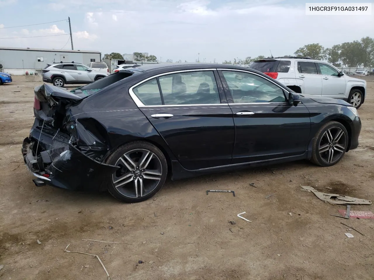 2016 Honda Accord Touring VIN: 1HGCR3F91GA031497 Lot: 71747294