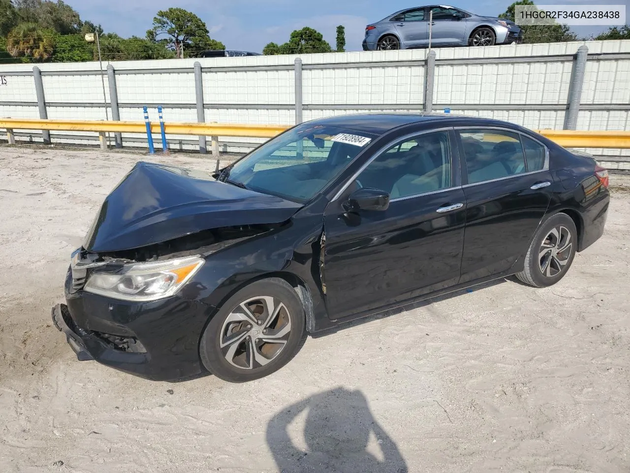 2016 Honda Accord Lx VIN: 1HGCR2F34GA238438 Lot: 71928984