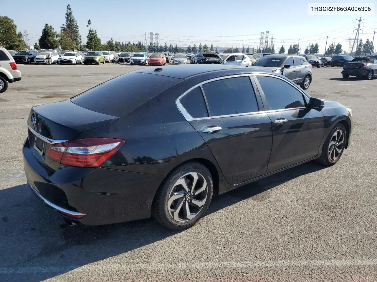 1HGCR2F86GA006306 2016 Honda Accord Exl