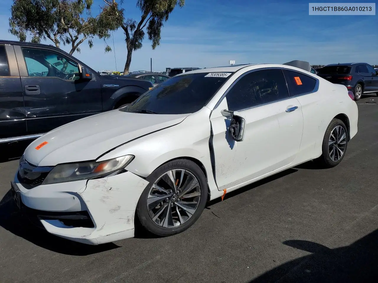 1HGCT1B86GA010213 2016 Honda Accord Exl