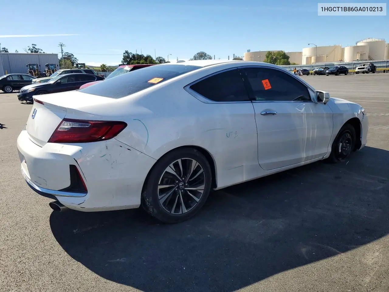 1HGCT1B86GA010213 2016 Honda Accord Exl