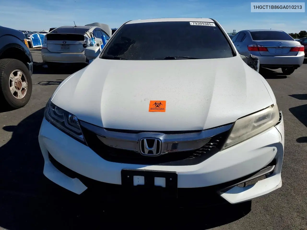 1HGCT1B86GA010213 2016 Honda Accord Exl