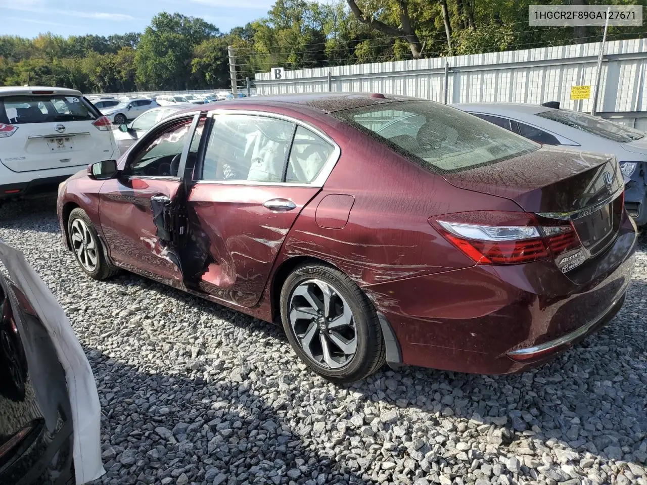 1HGCR2F89GA127671 2016 Honda Accord Exl