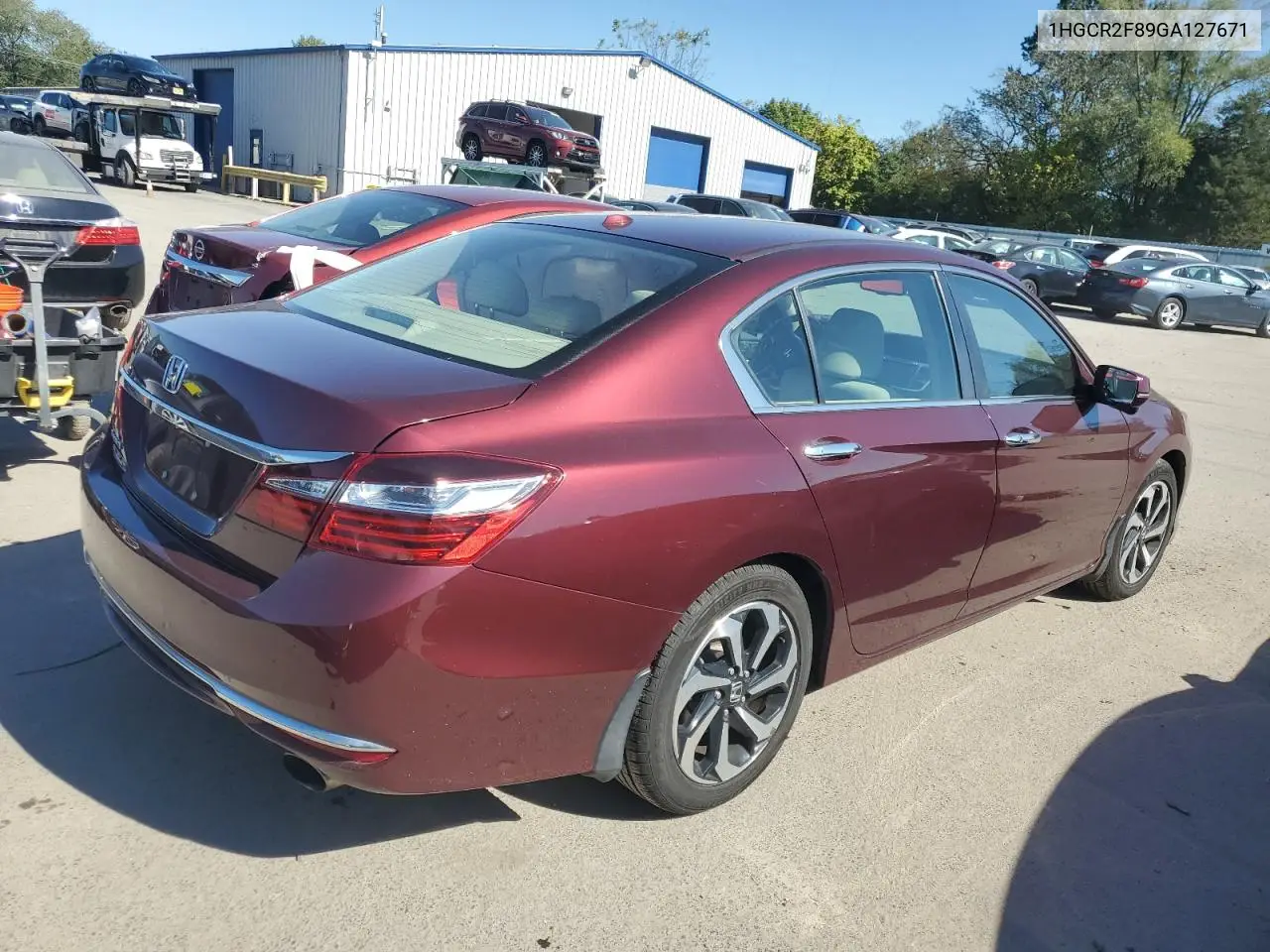 1HGCR2F89GA127671 2016 Honda Accord Exl