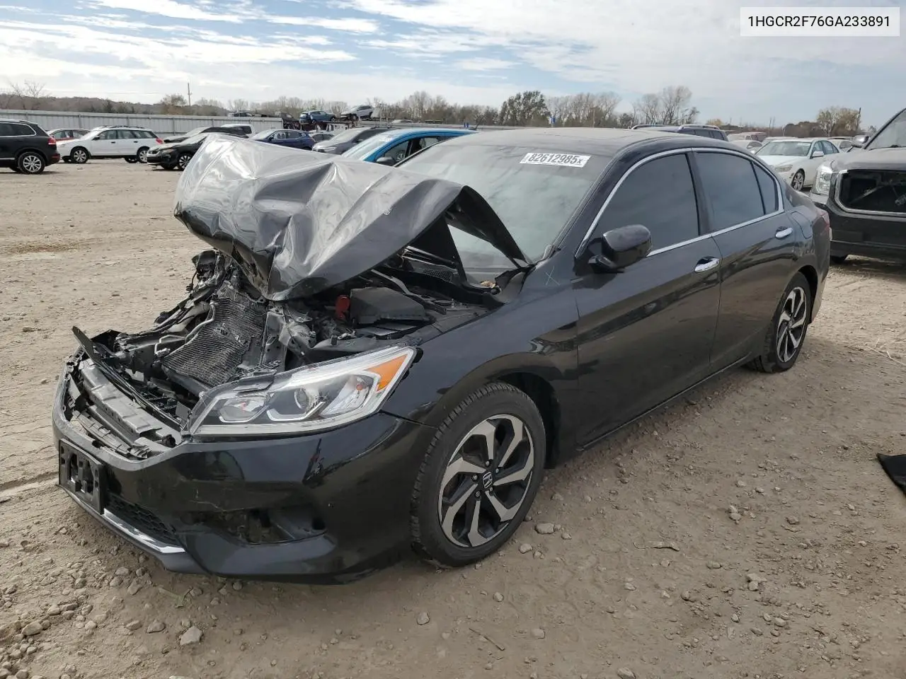 1HGCR2F76GA233891 2016 Honda Accord Ex