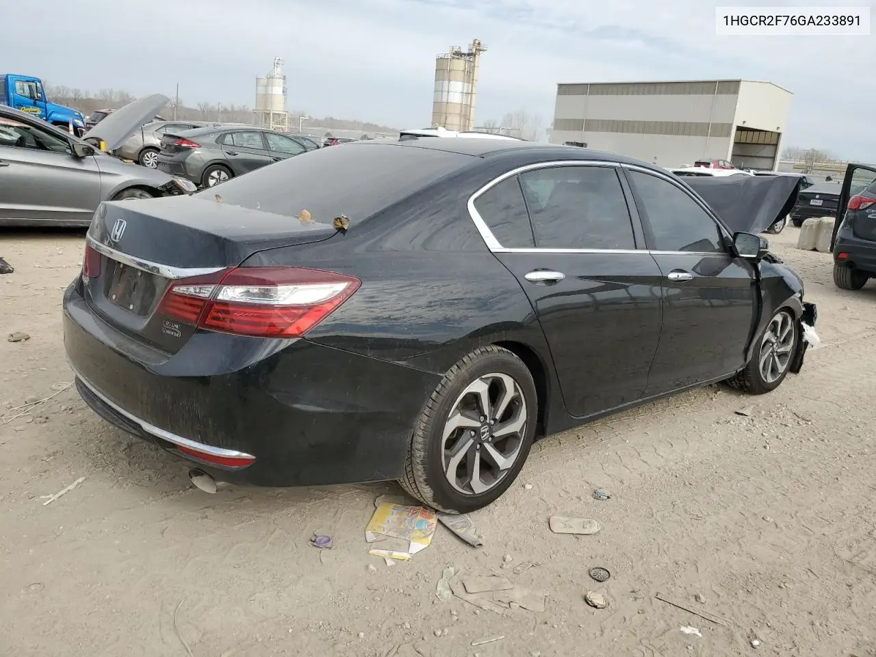 1HGCR2F76GA233891 2016 Honda Accord Ex