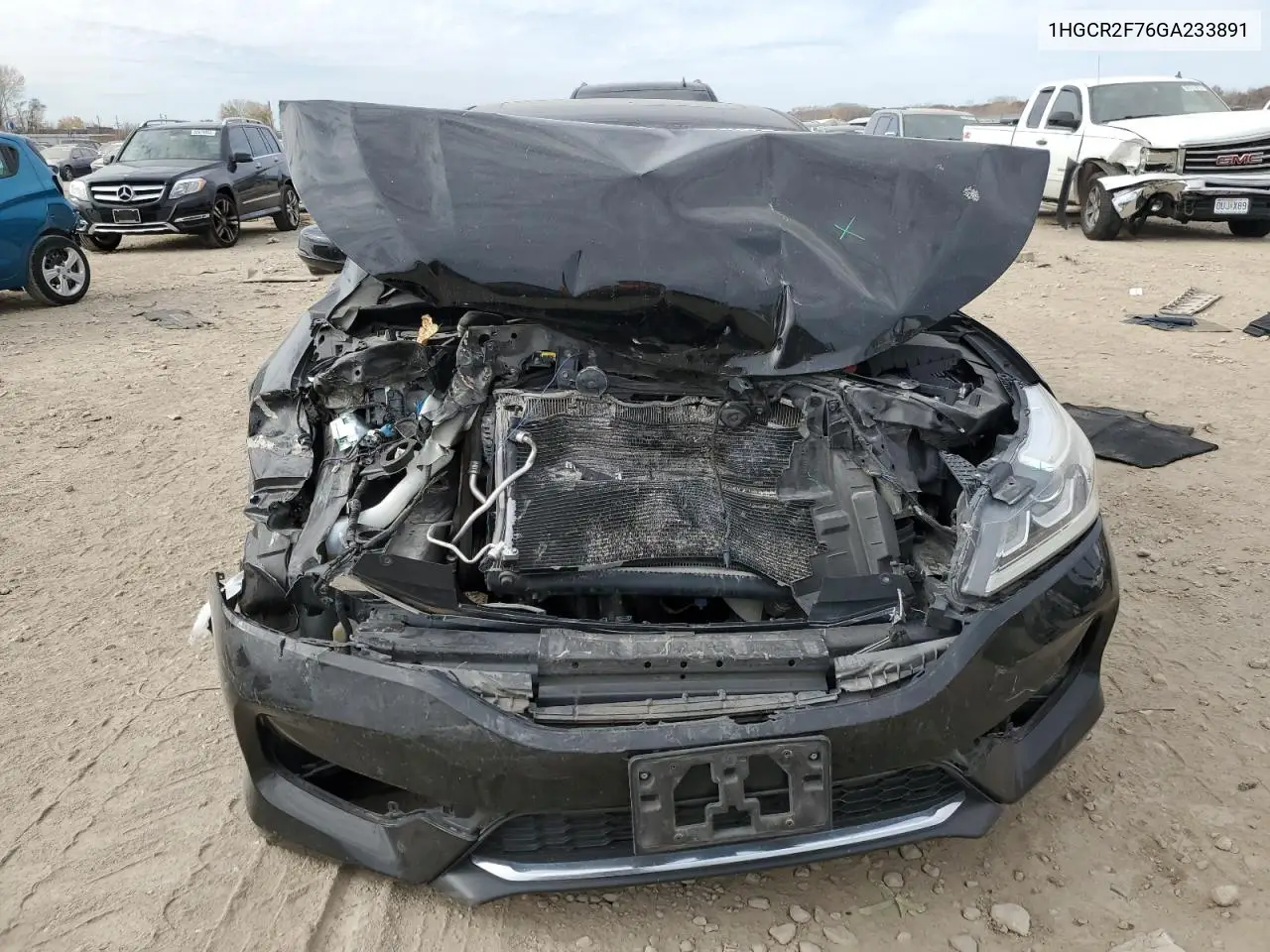 1HGCR2F76GA233891 2016 Honda Accord Ex