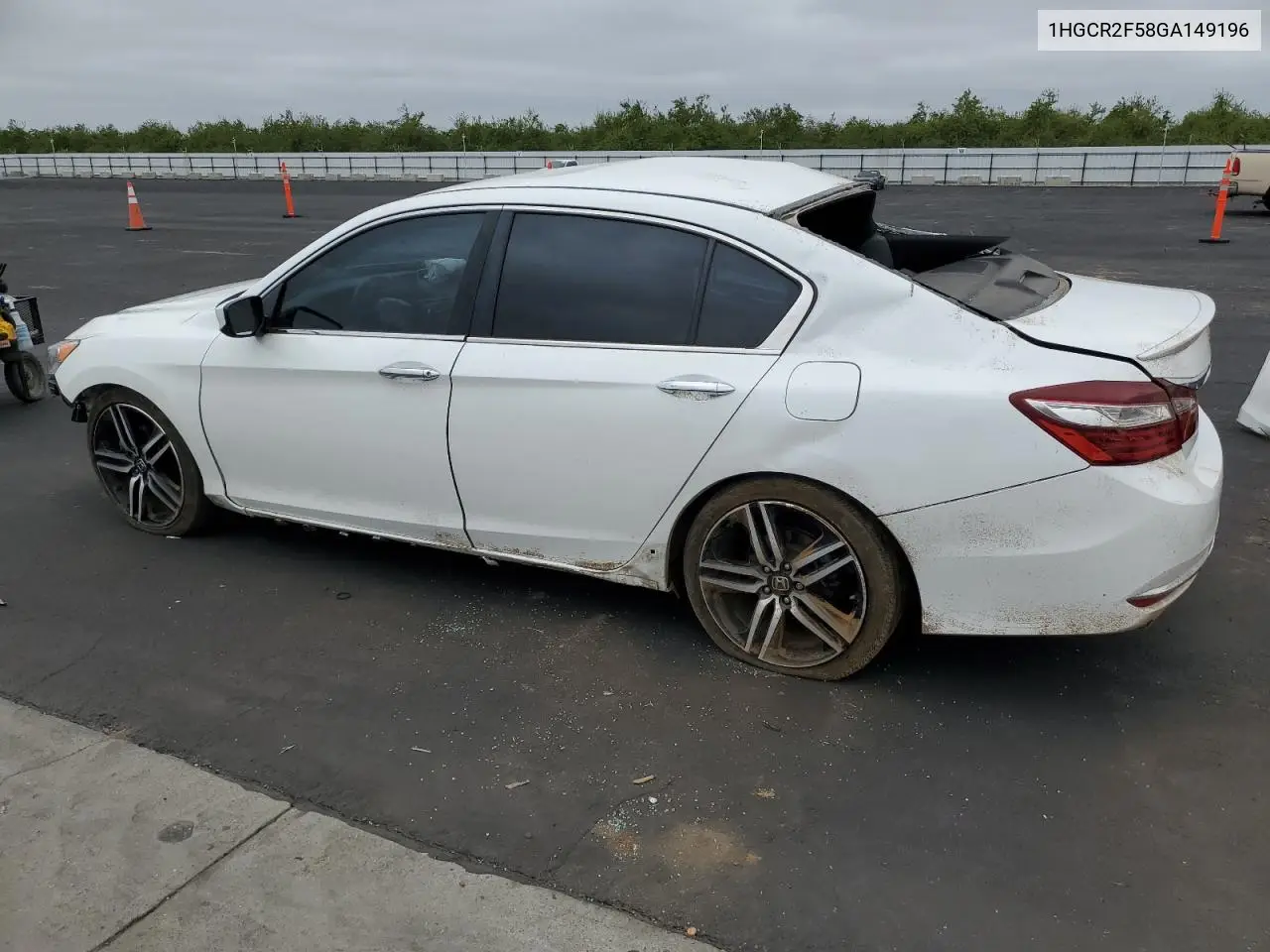 1HGCR2F58GA149196 2016 Honda Accord Sport