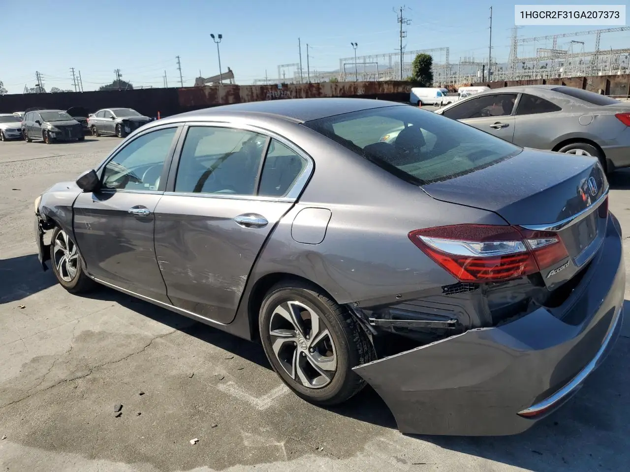 1HGCR2F31GA207373 2016 Honda Accord Lx