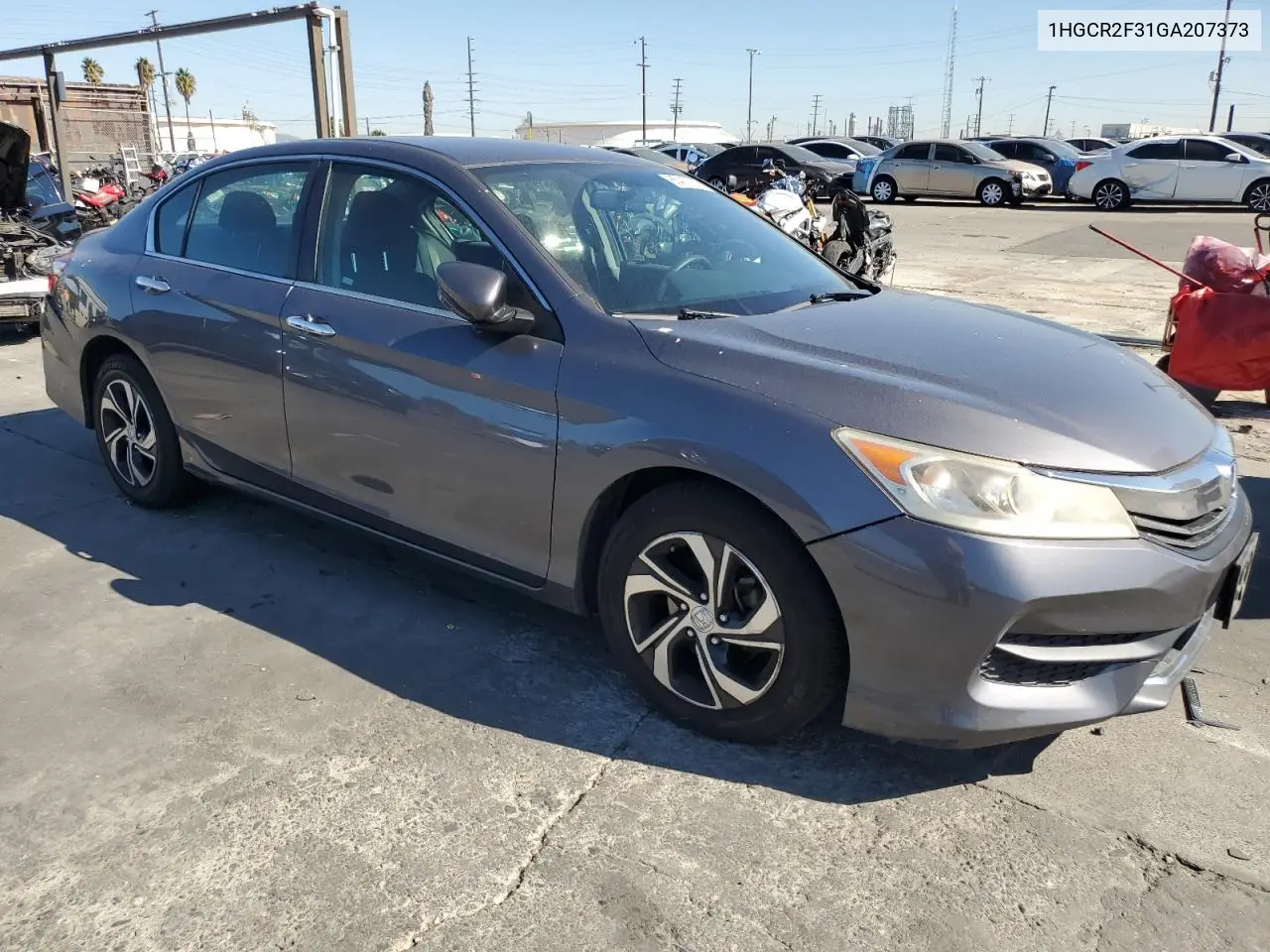 1HGCR2F31GA207373 2016 Honda Accord Lx