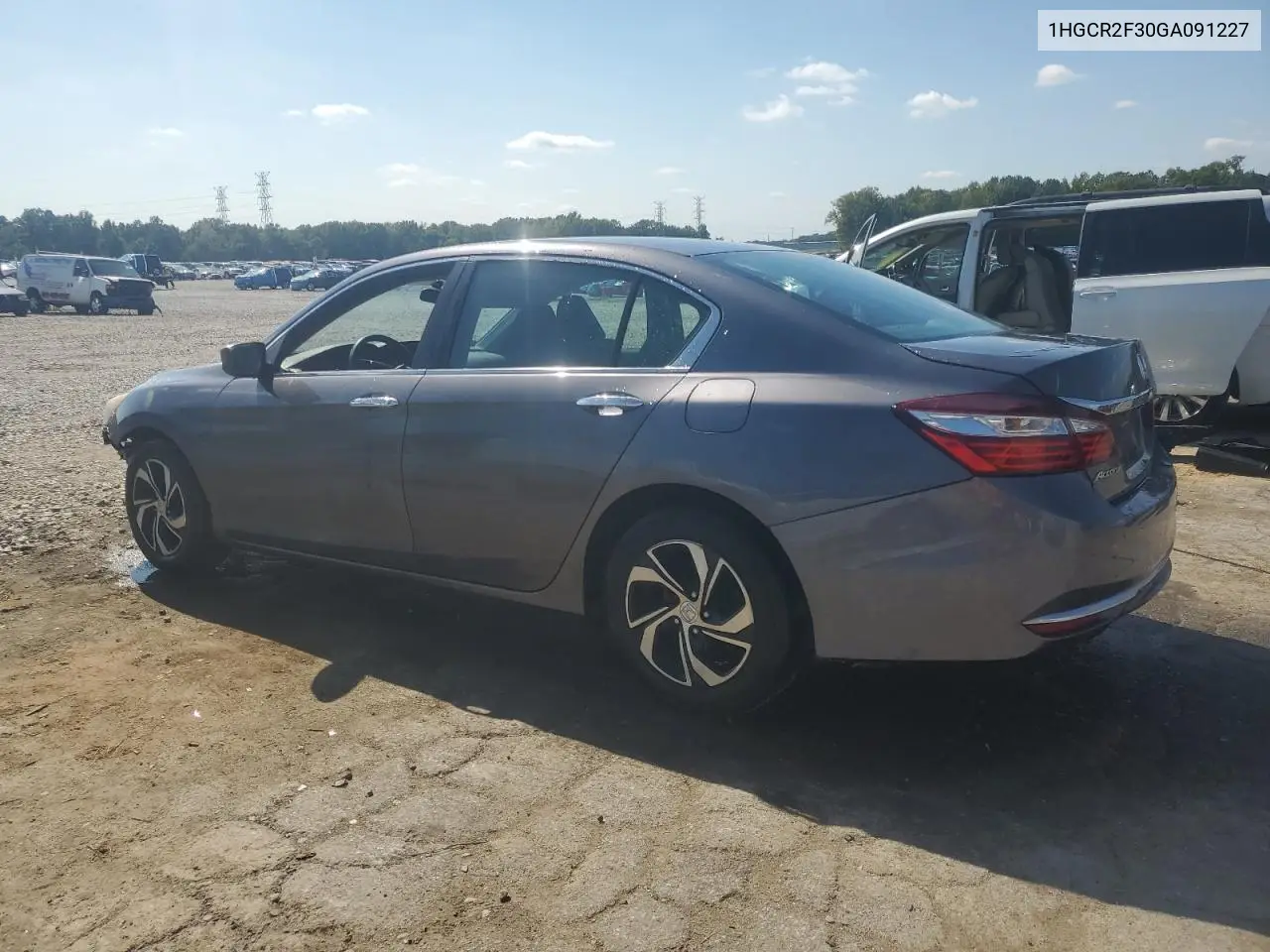 1HGCR2F30GA091227 2016 Honda Accord Lx
