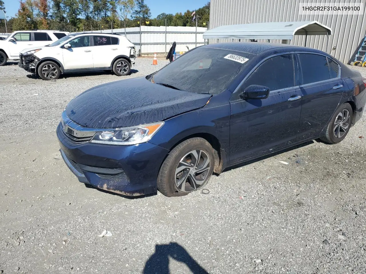 1HGCR2F31GA199100 2016 Honda Accord Lx