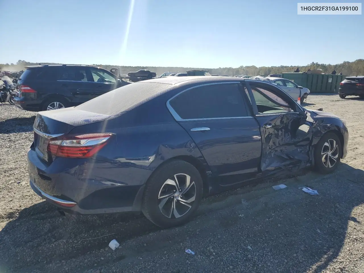 1HGCR2F31GA199100 2016 Honda Accord Lx