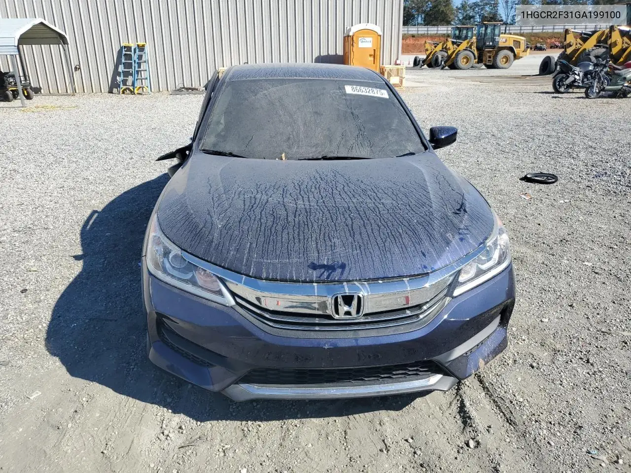 1HGCR2F31GA199100 2016 Honda Accord Lx