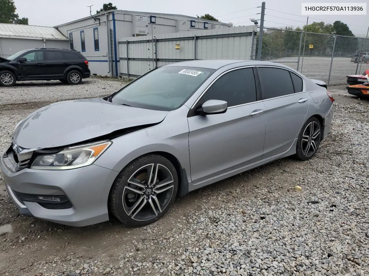1HGCR2F57GA113936 2016 Honda Accord Sport