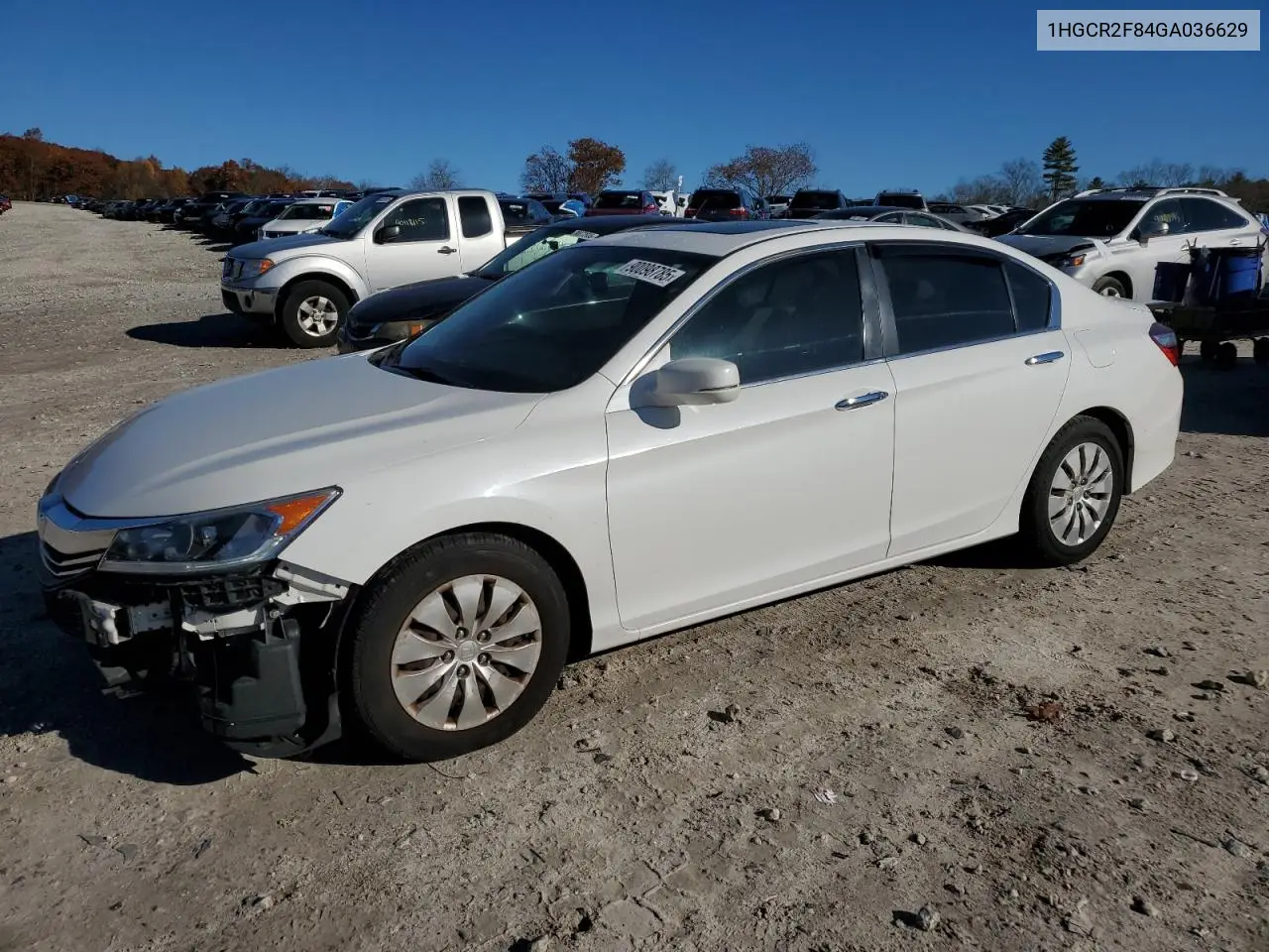 1HGCR2F84GA036629 2016 Honda Accord Exl