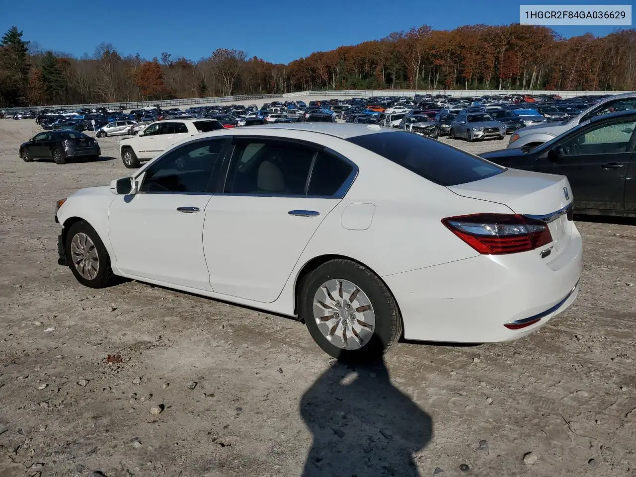 1HGCR2F84GA036629 2016 Honda Accord Exl