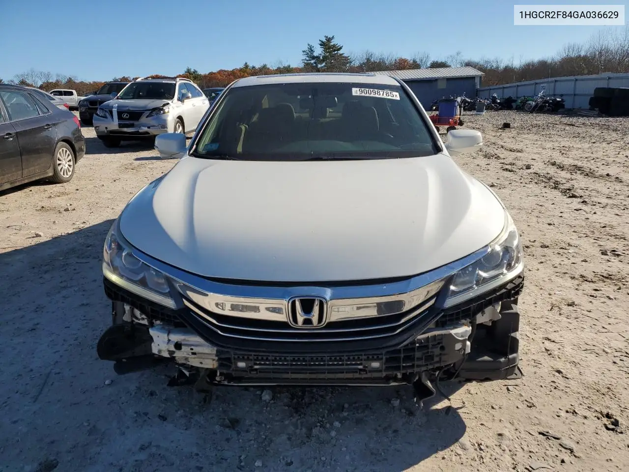 1HGCR2F84GA036629 2016 Honda Accord Exl