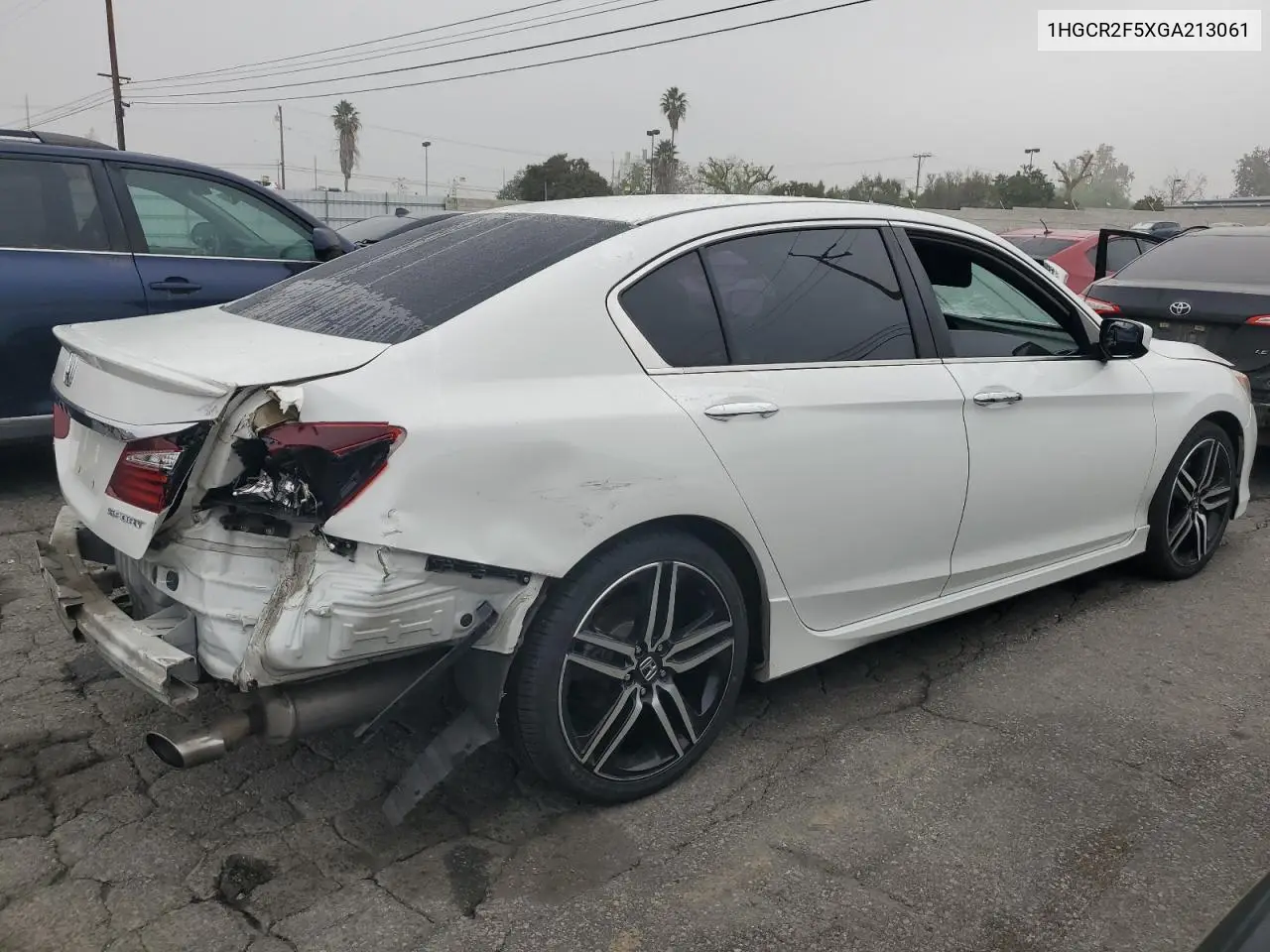 1HGCR2F5XGA213061 2016 Honda Accord Sport