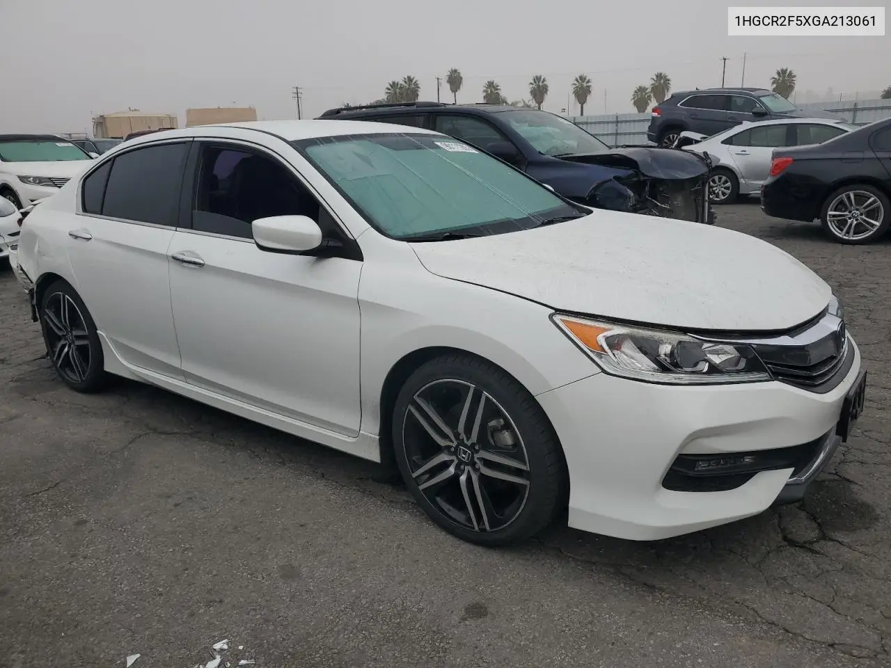 1HGCR2F5XGA213061 2016 Honda Accord Sport