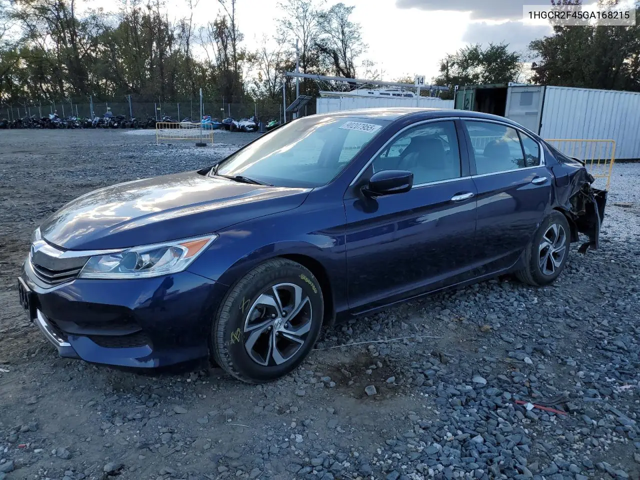 1HGCR2F45GA168215 2016 Honda Accord Lx