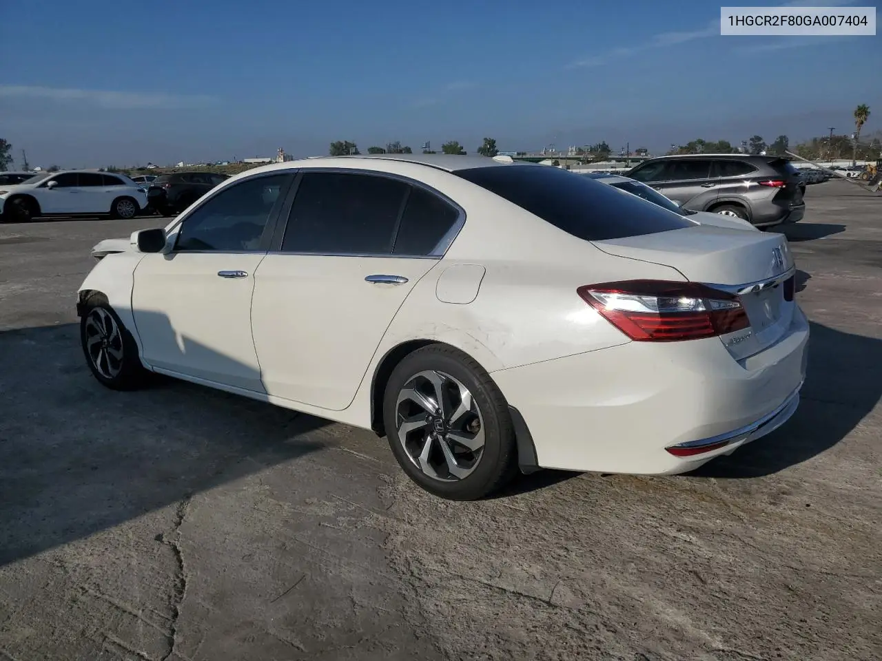 1HGCR2F80GA007404 2016 Honda Accord Exl