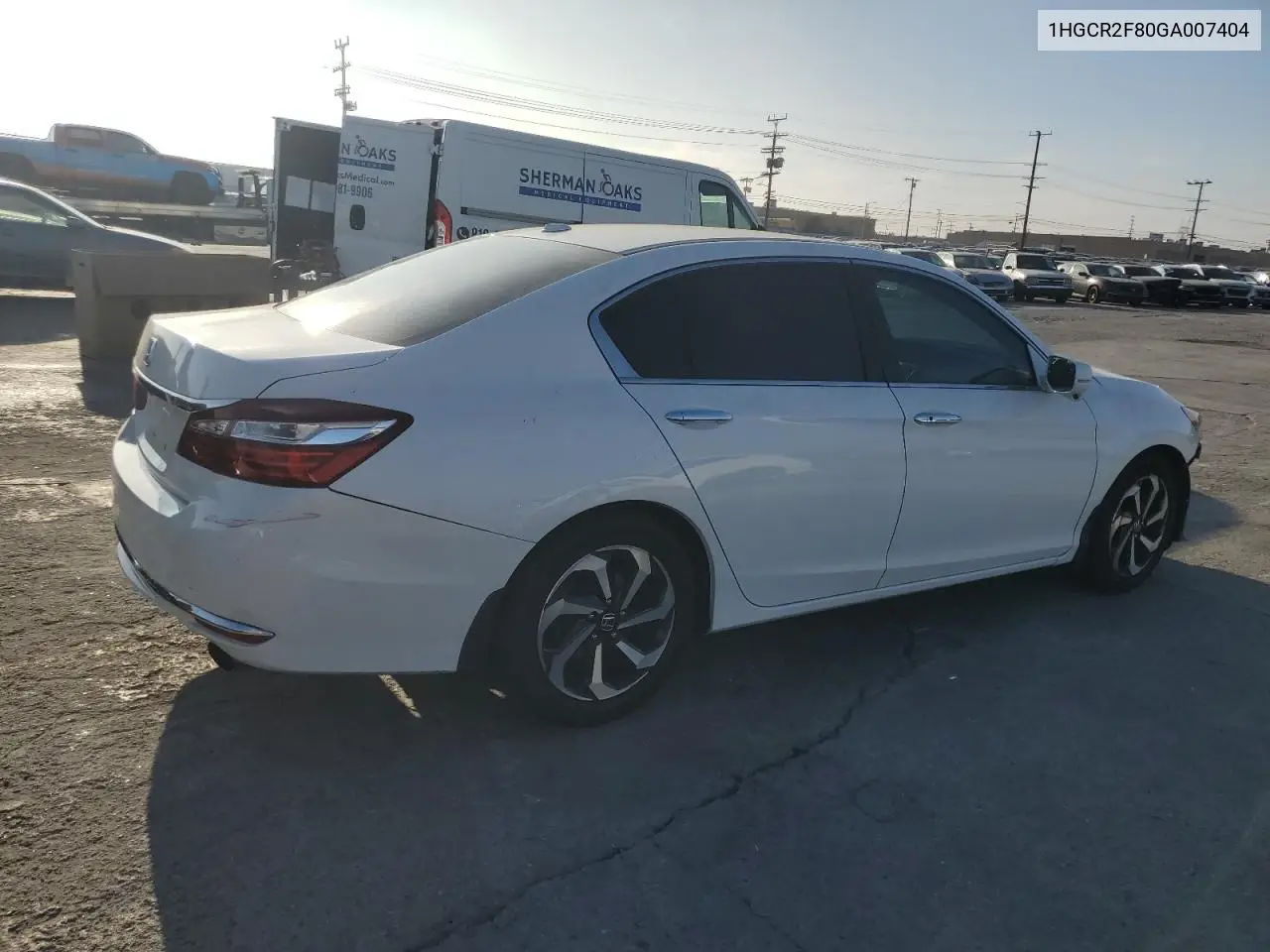 1HGCR2F80GA007404 2016 Honda Accord Exl