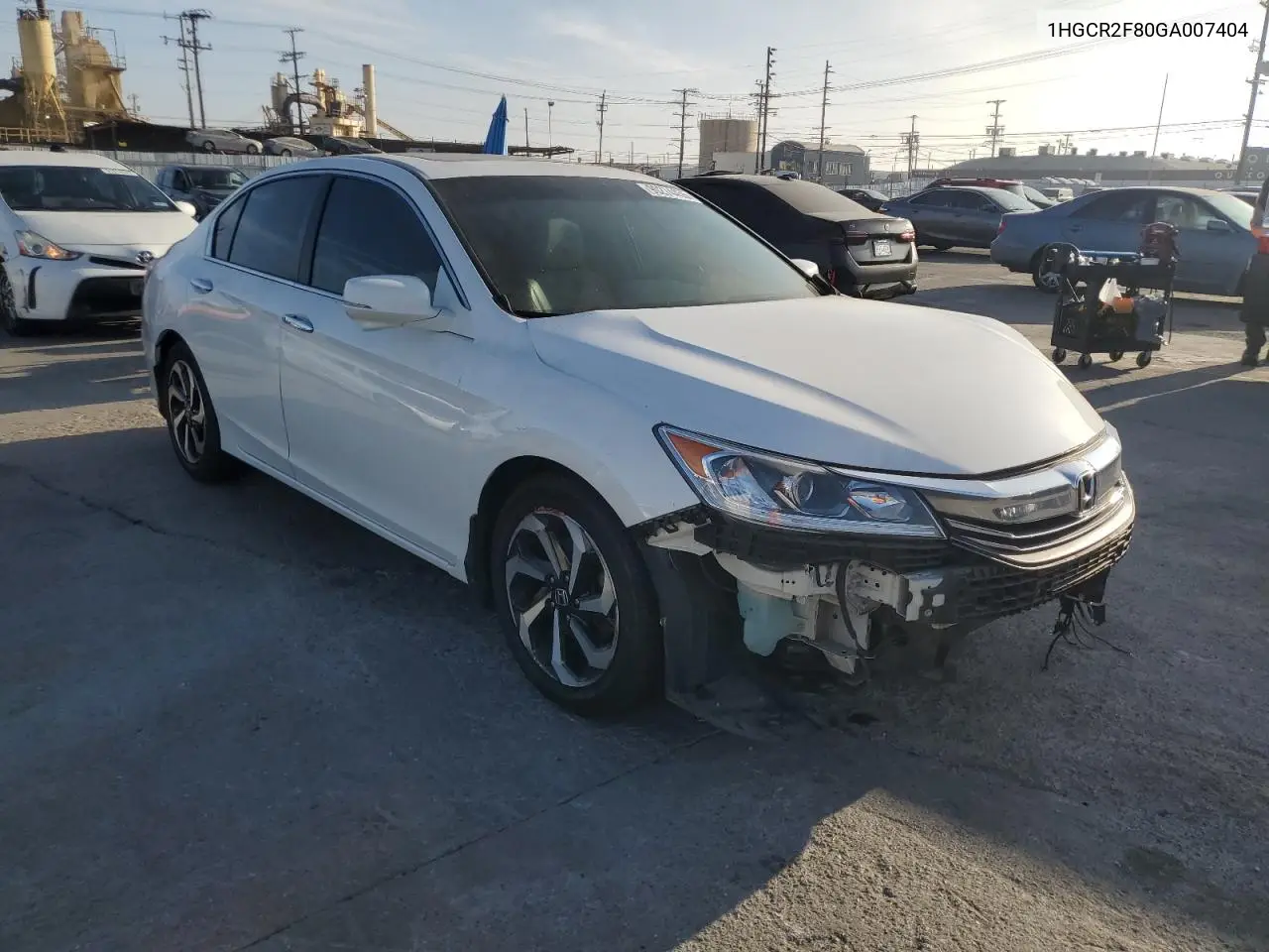 1HGCR2F80GA007404 2016 Honda Accord Exl