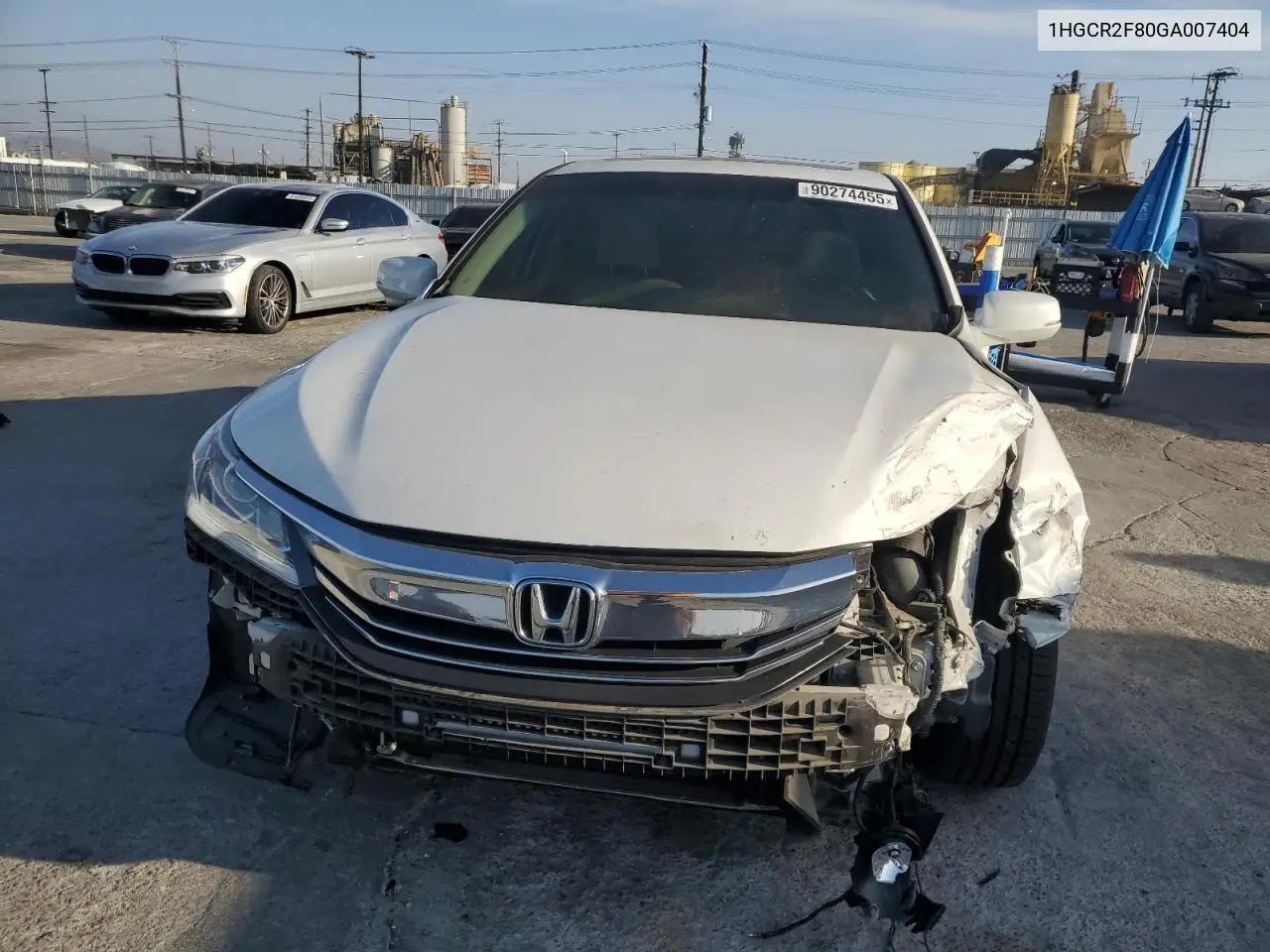 1HGCR2F80GA007404 2016 Honda Accord Exl